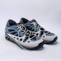 Hikies Ronde Wandelveters - Zilvergrijs/Zwart/Blauw