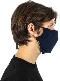 Mr. Facy Facemask Shaped Navy Blue