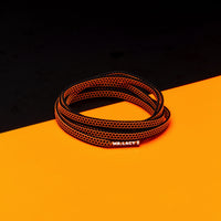 Voetbalschoenveters - Zwart/Fel Oranje - Mr.Lacy