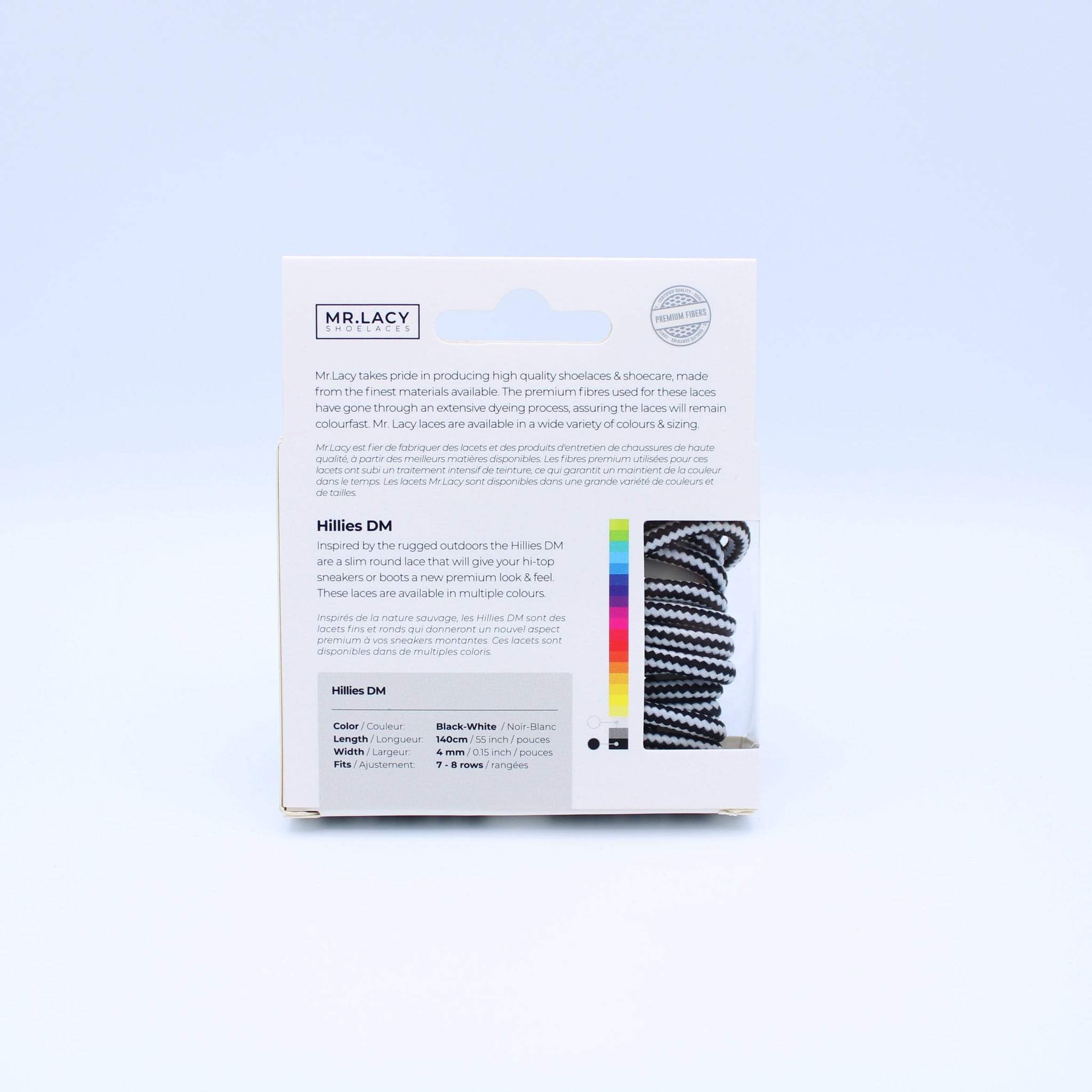 Hillies DM Ronde Laarsveters - Zwart / Wit - Mr.Lacy