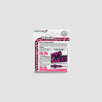 Printies Schoenveters - Hot Pink / Zwart Zebra