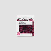 Printies Schoenveters - Hot Pink / Zwart Zebra