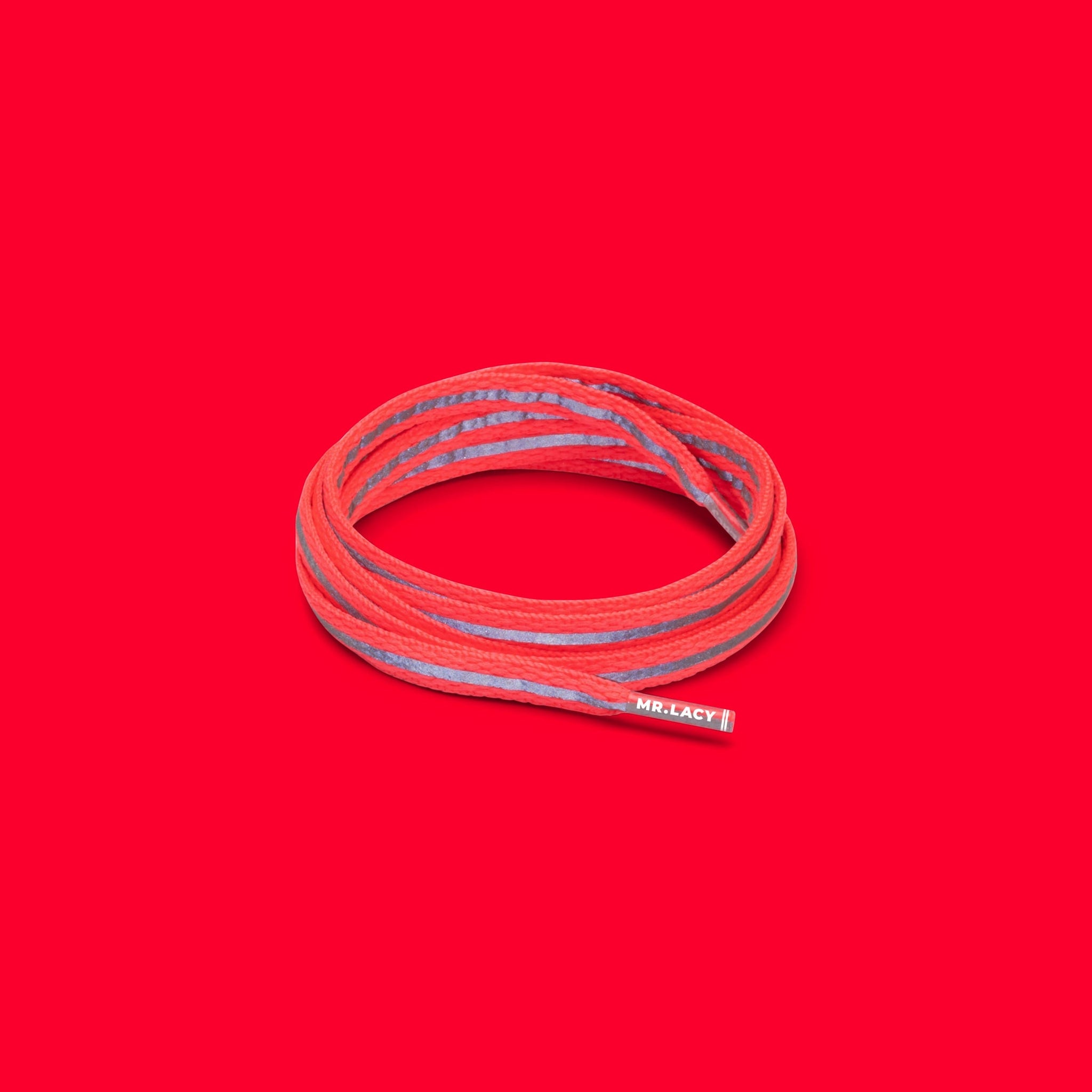 Runnies Reflecterende Schoenveters - Neon Roze - Mr.Lacy