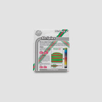 Stripies Shoelaces · Kelly Green/Red