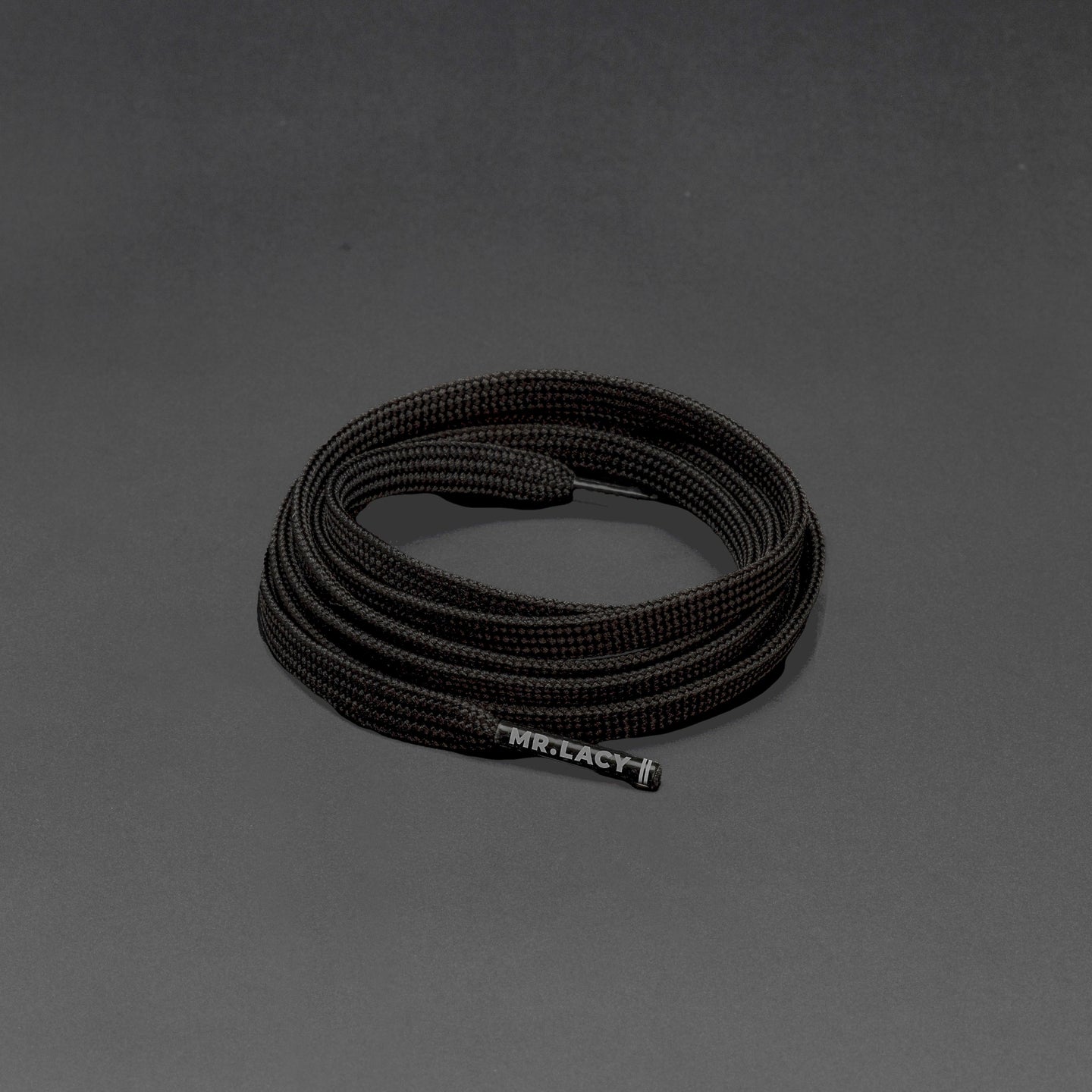 Runnies Flat Shoelaces · Black · Mr.Lacy