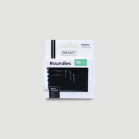 Roundies Shoelaces · Black · Mr.Lacy