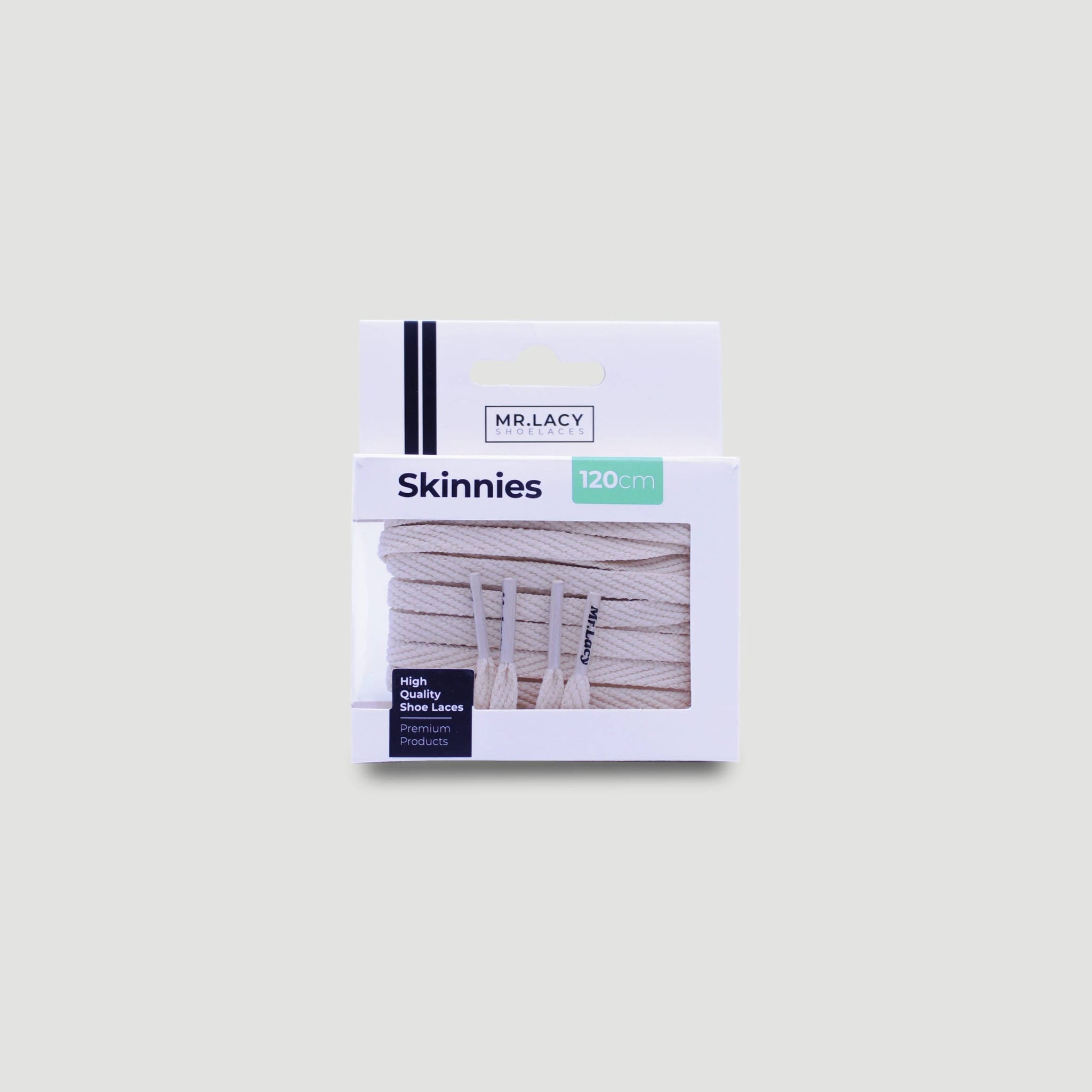 Skinnies Schoenveters - Crème - Mr.Lacy