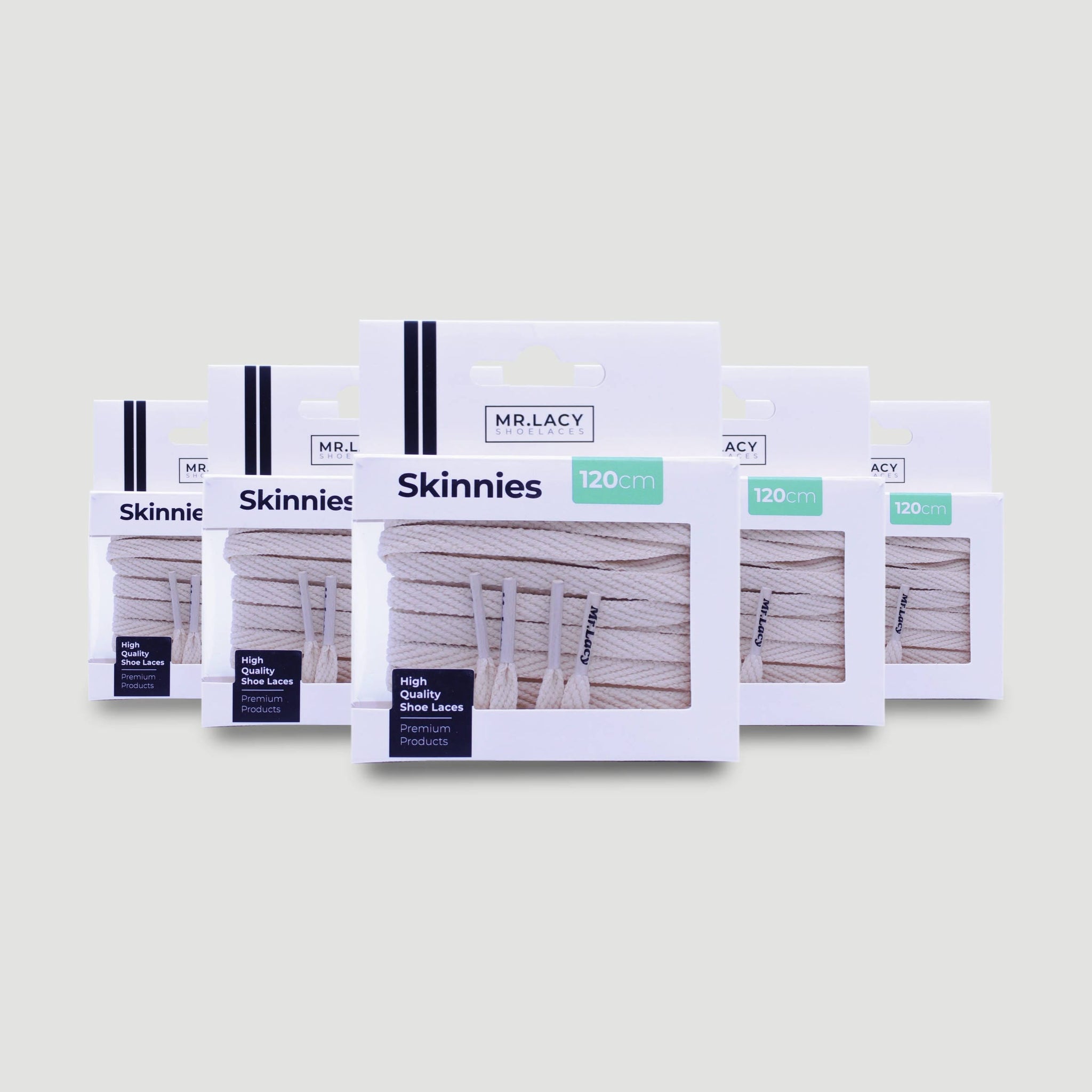 Skinnies Schoenveters - Crème - Mr.Lacy