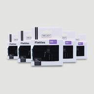 Flatties Shoelaces · Black · Mr.Lacy