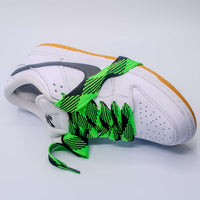 Cordones Fatties - Negro/Verde