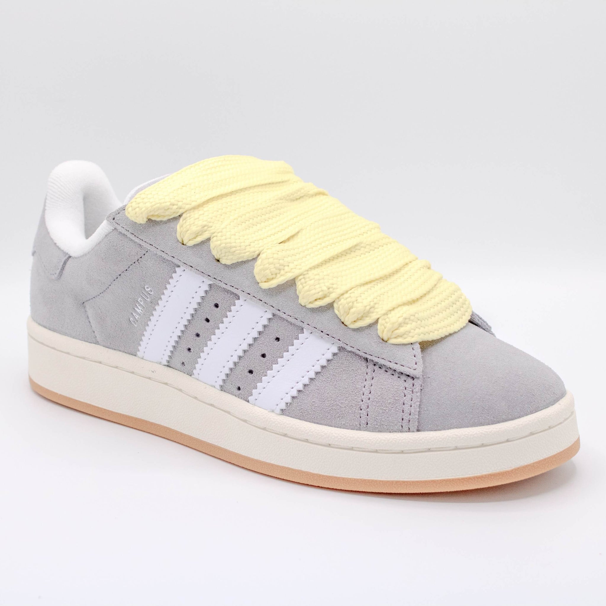 Fatties Shoelaces · Pastel Yellow