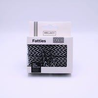 Fatties Shoelaces · Black/White · Mr.Lacy