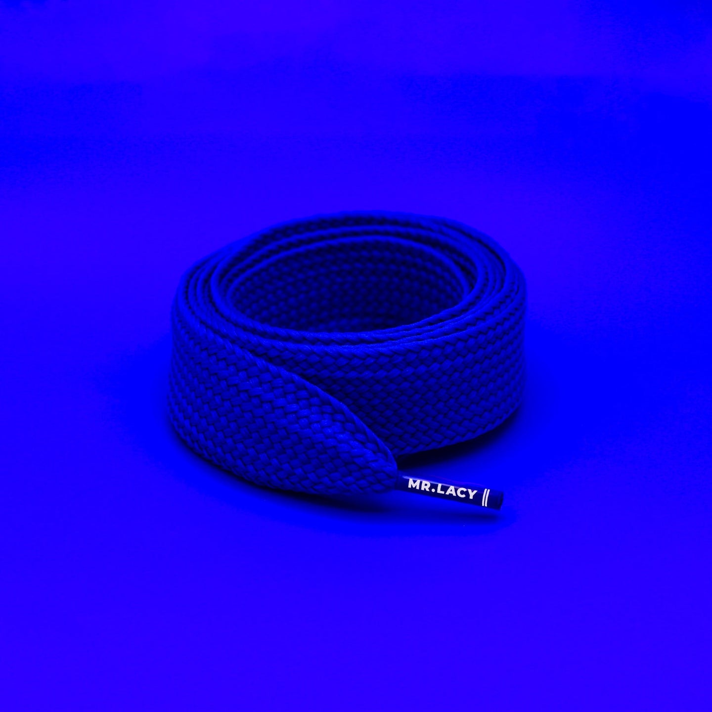 Fatties Shoelaces · Cobalt Blue · Mr.Lacy