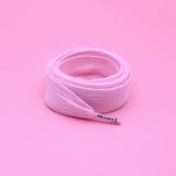 Fatties Shoelaces · Pastel Pink · Mr.Lacy