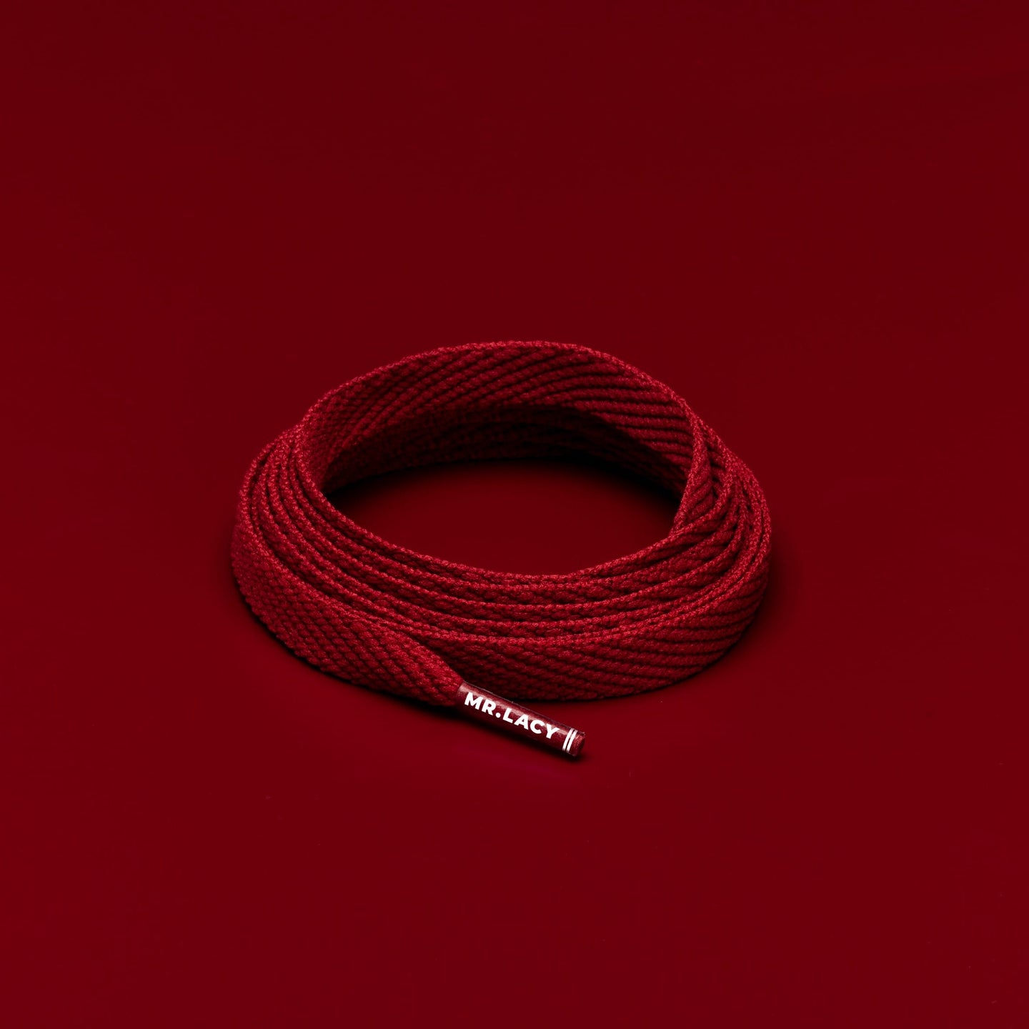 Flatties Shoelaces · Burgundy · Mr.Lacy