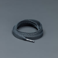 Flatties Shoelaces · Dark Grey · Mr.Lacy