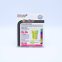 Junior Flatties Shoelaces · Neon Lime Yellow · Mr.Lacy