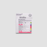 Flatties Cordones Metal Tips - Blanco con punta plateada
