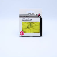 Flatties Shoelaces · Mid Yellow · Mr.Lacy