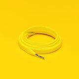 Flatties Shoelaces · Mid Yellow · Mr.Lacy