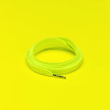 Flatties Shoelaces · Neon Lime Yellow · Mr.Lacy