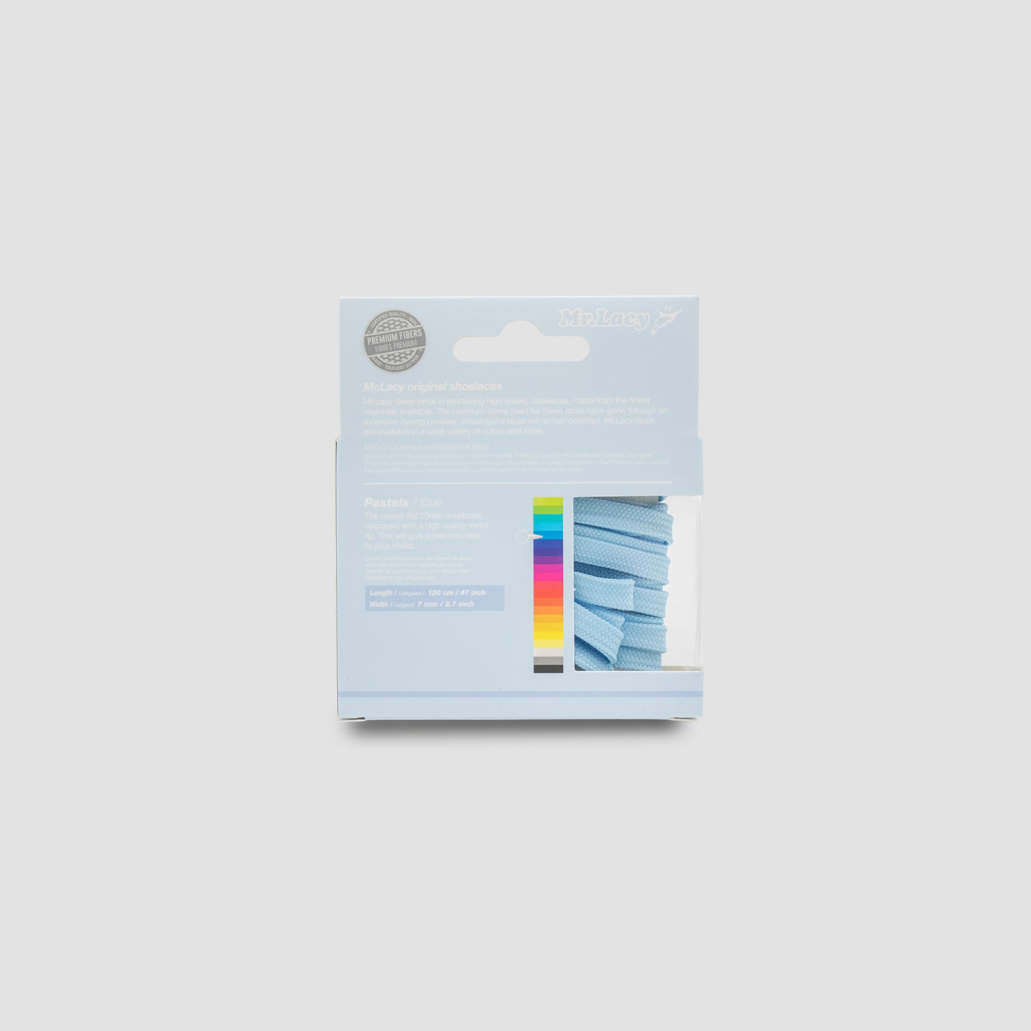 Pastels Shoelaces · Blue