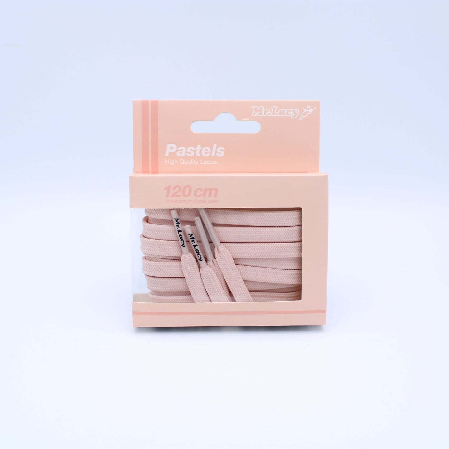 Pastels Shoelaces · Peach · Mr.Lacy