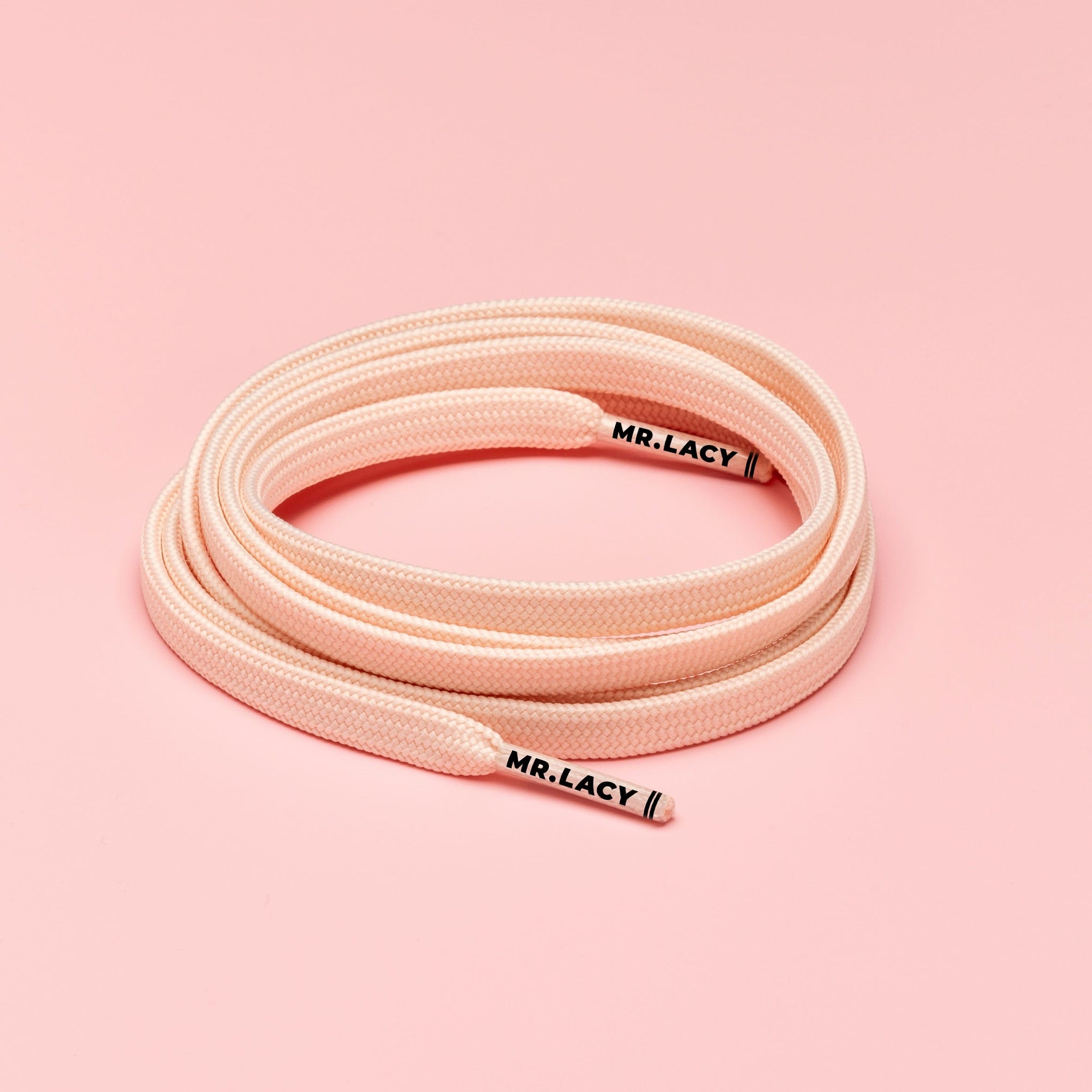 Pastels Shoelaces · Peach · Mr.Lacy