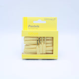 Pastels Shoelaces · Yellow · Mr.Lacy