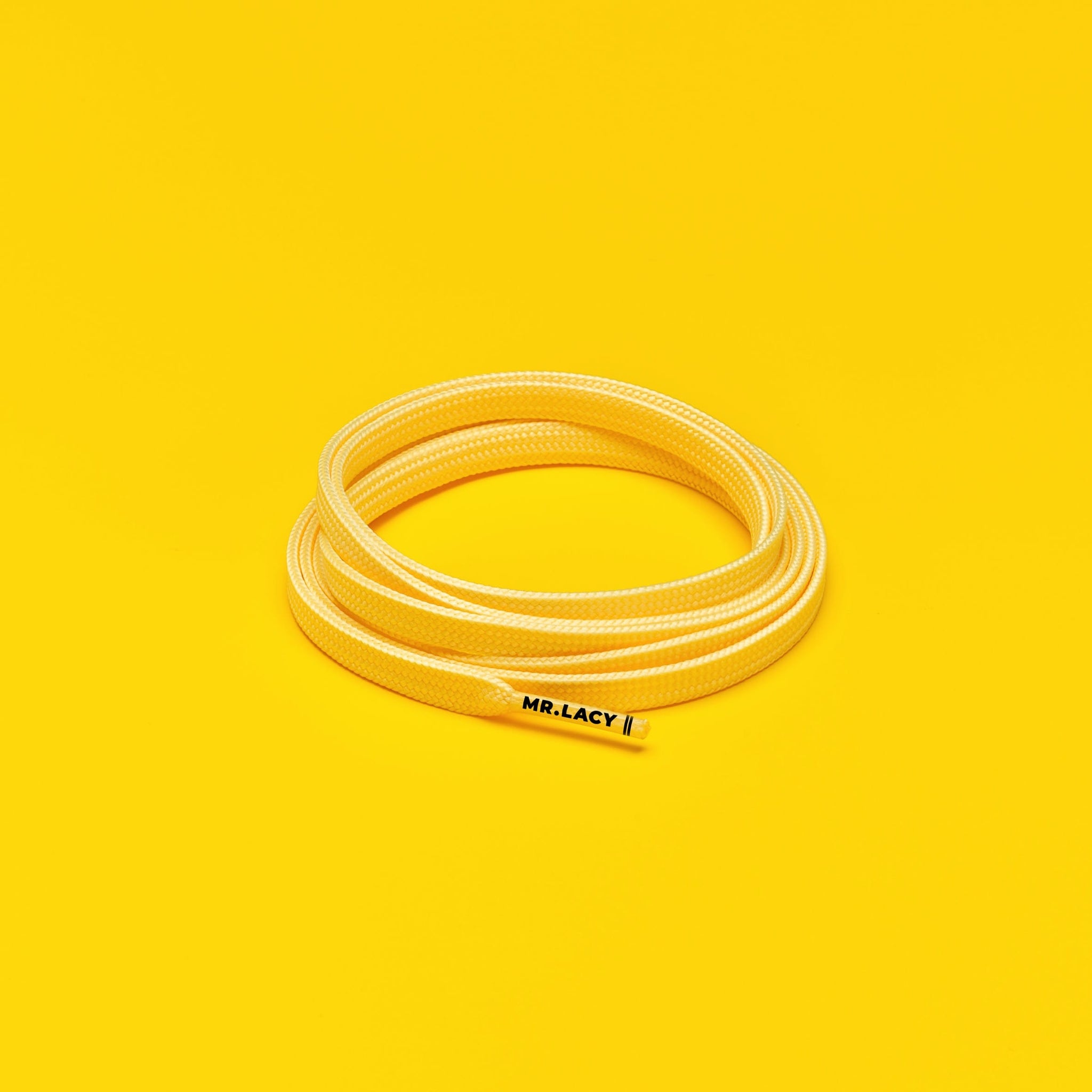 Pastels Shoelaces · Yellow · Mr.Lacy