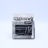 Flatties Shoelaces · Reflective Black · Mr.Lacy