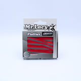 Flatties Shoelaces · Reflective Red · Mr.Lacy