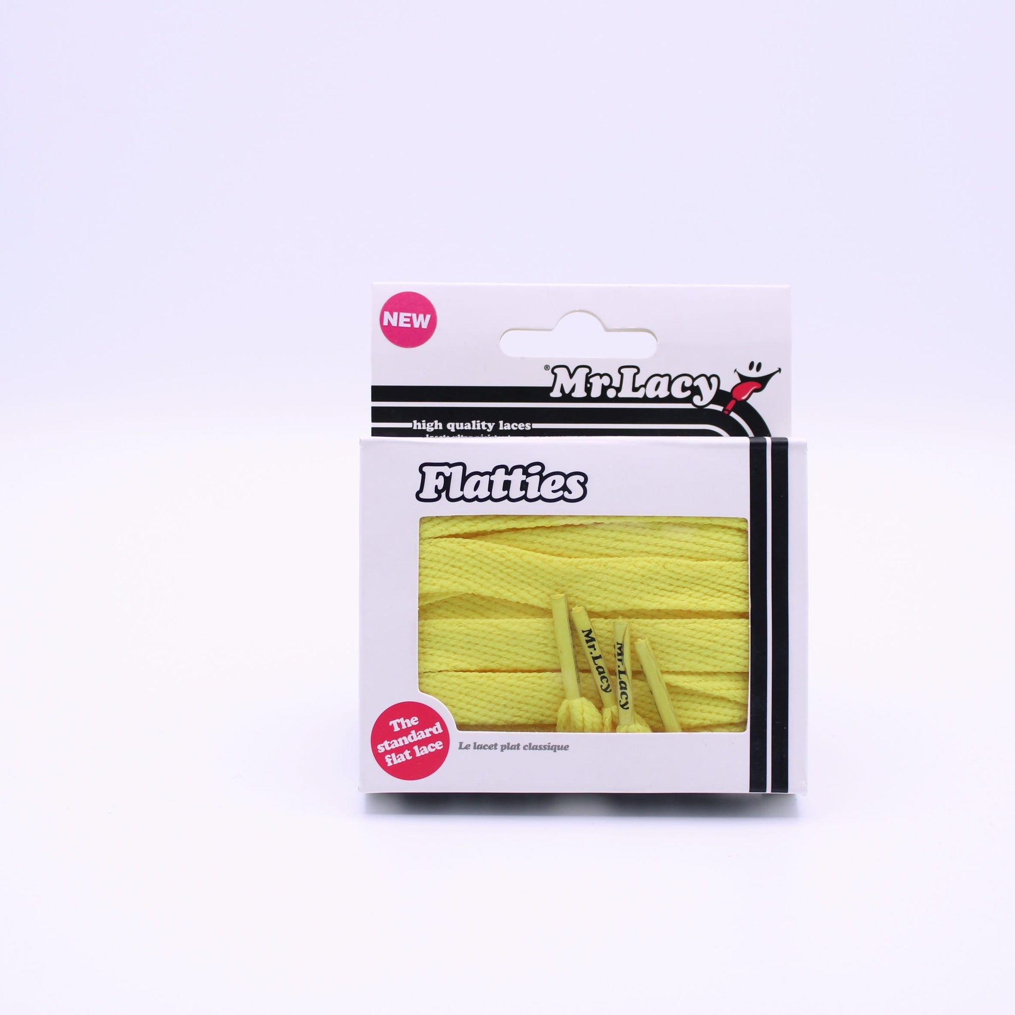 Flatties Shoelaces · Yellow · Mr.Lacy