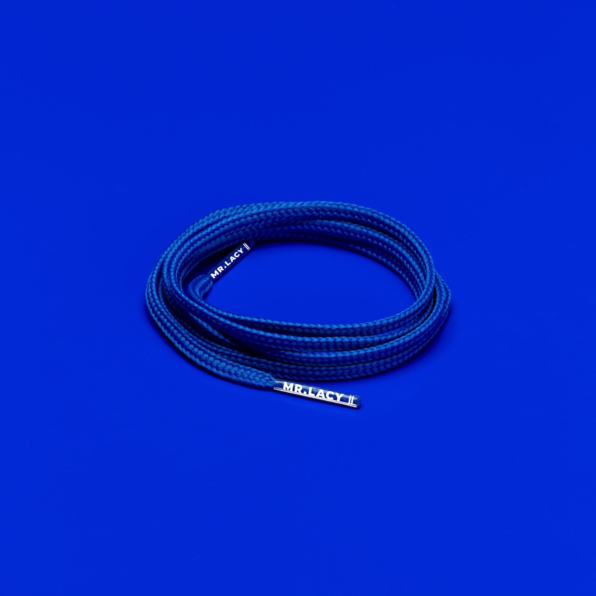 Goalies Slim Football Boot Laces · Royal Blue · Mr.Lacy