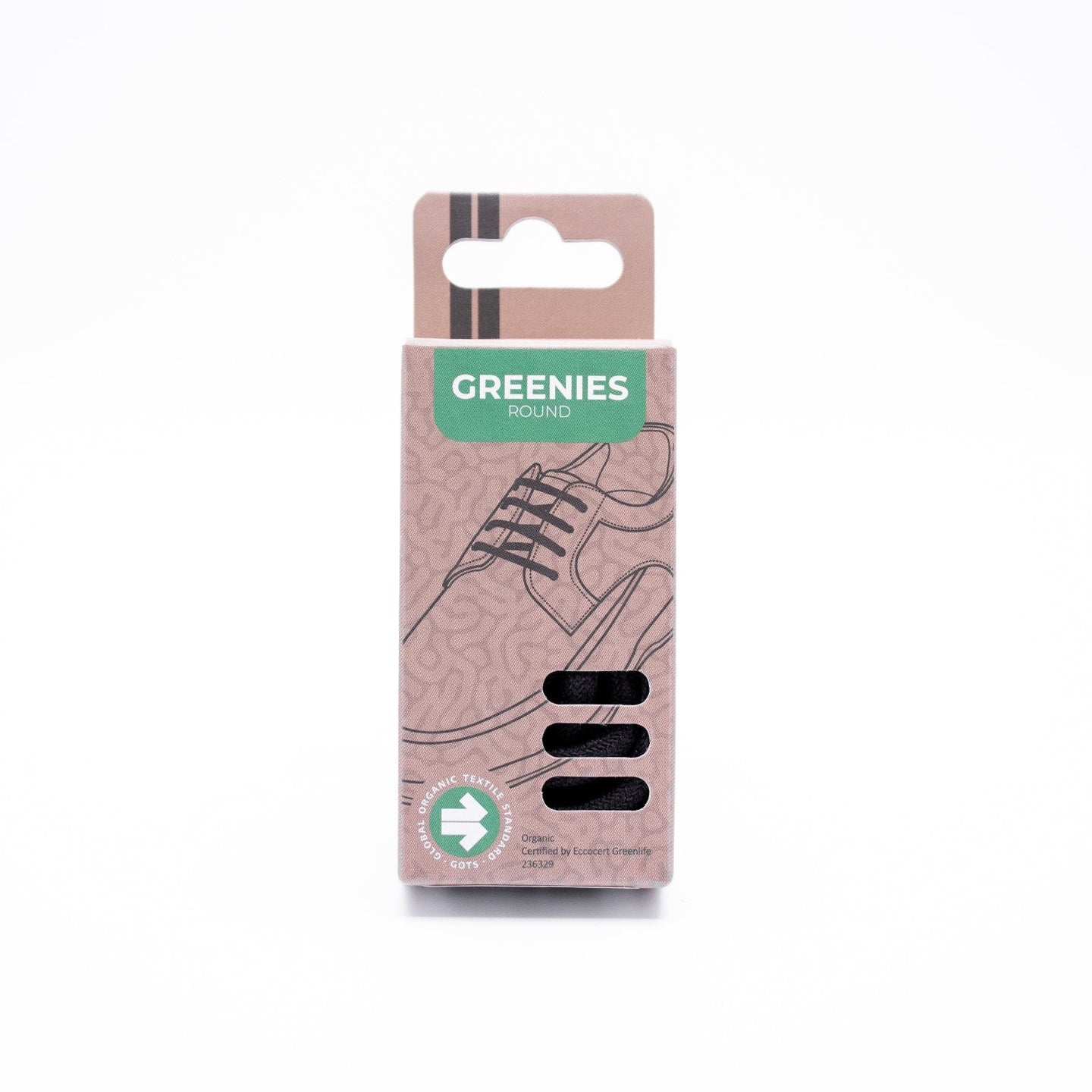 Greenies Cordones redondos - Negro