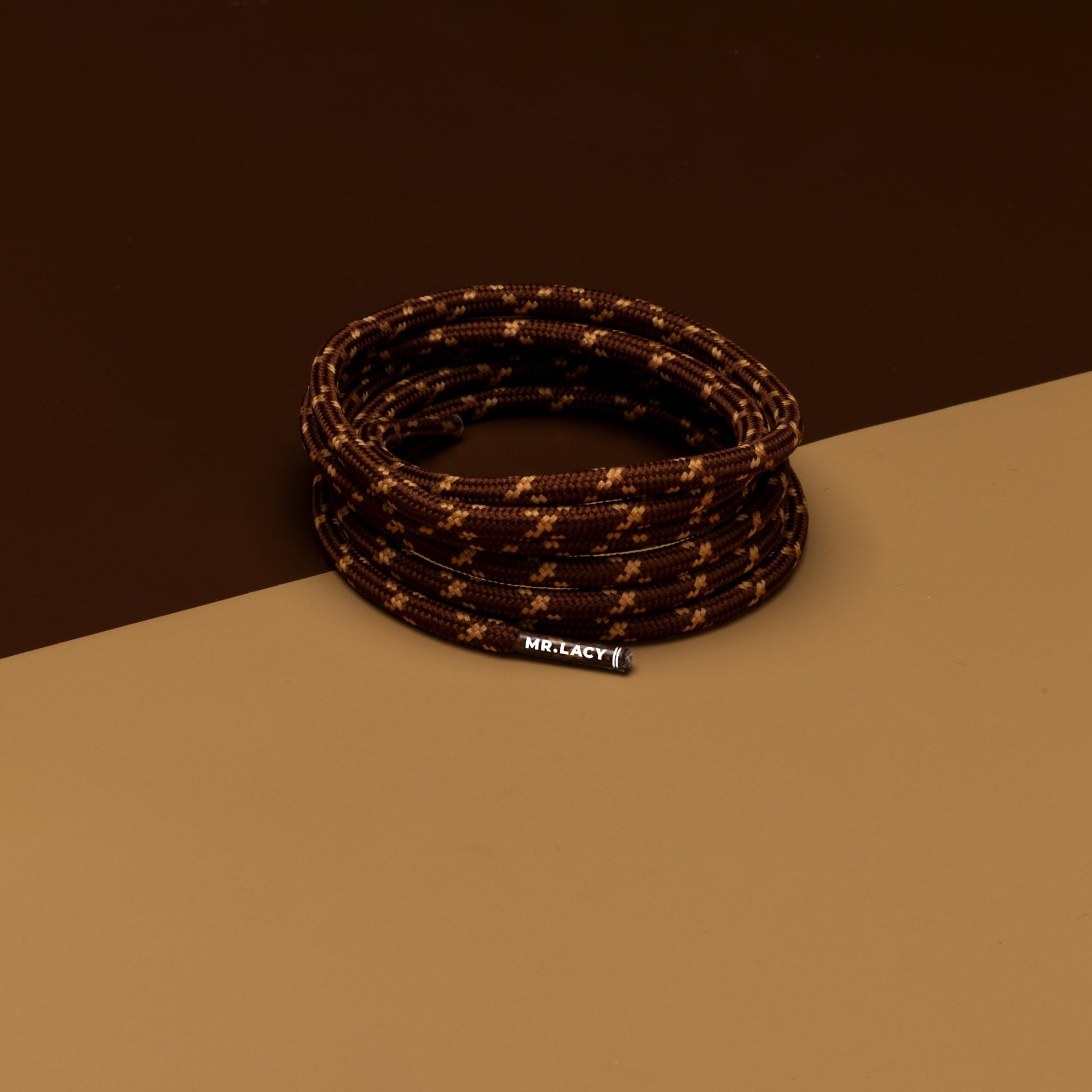 Hikies Cordones redondos para botas - Marrón oscuro/marrón claro - Mr.Lacy