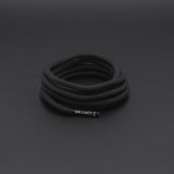 Hillies Cordones redondos para botas DM - Negro