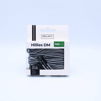 Hillies DM Round Boot Laces · Black / White · Mr.Lacy