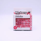 Printies Shoelaces · Hot Pink / White Zebra · Mr.Lacy