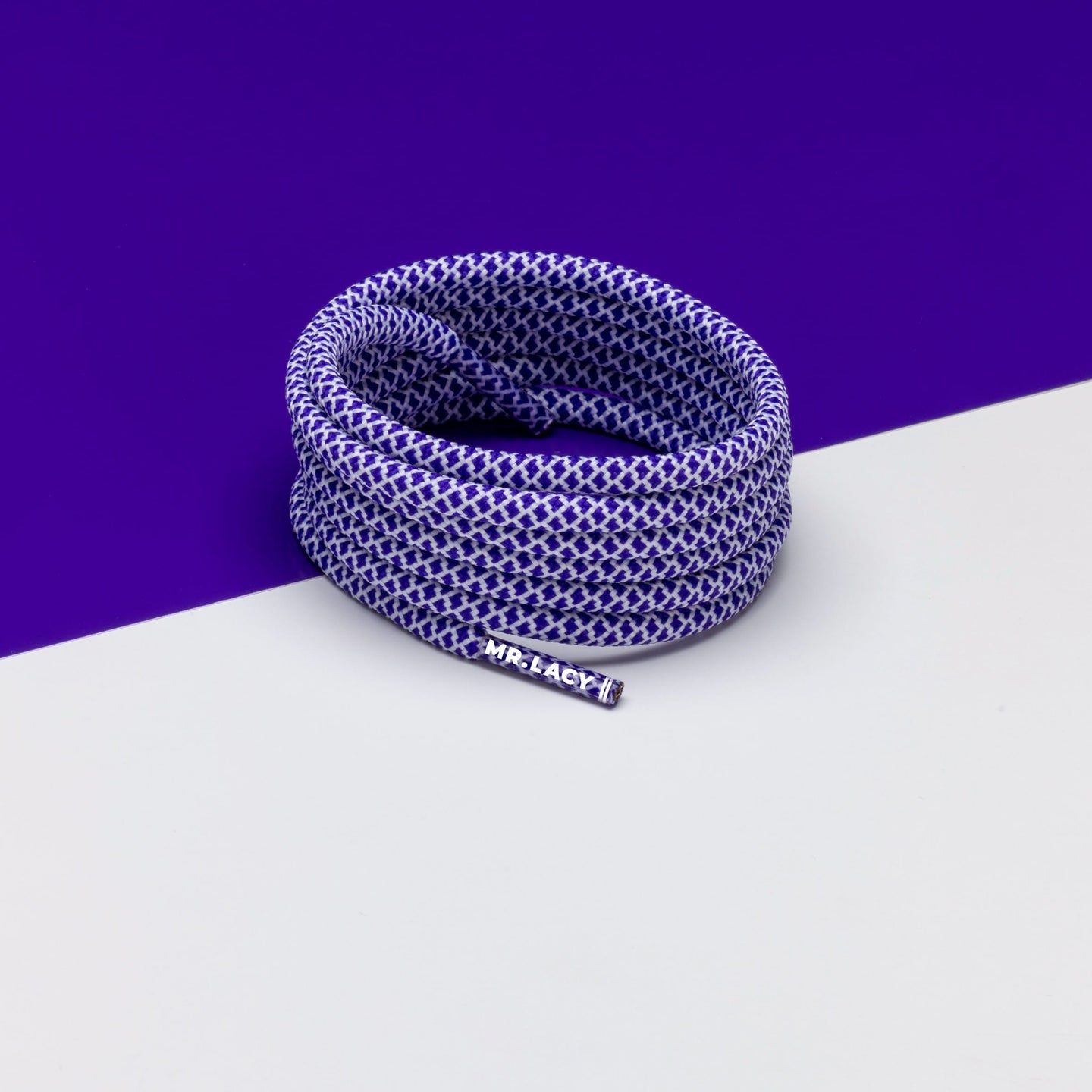 Ropies Cordones - Violeta/Blanco - Mr.Lacy