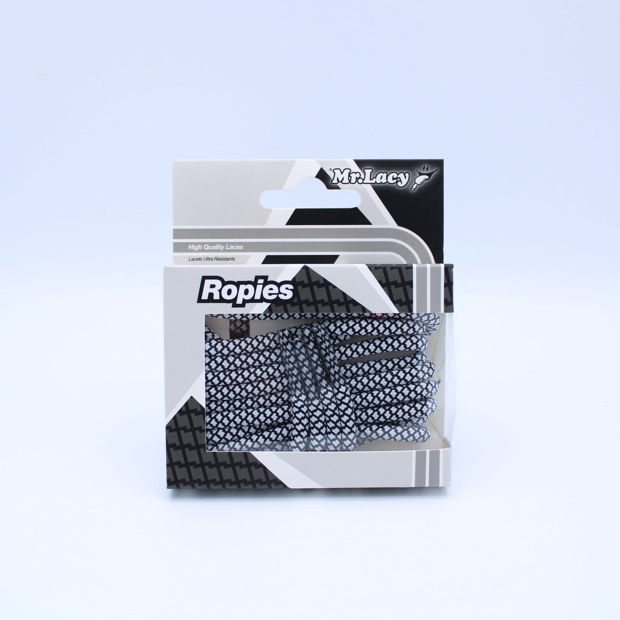 Ropies Shoelaces · White/Black · Mr.Lacy