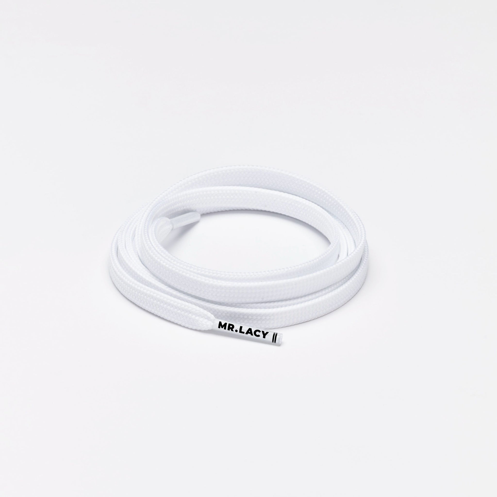 Runnies Flat Shoelaces · White