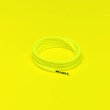 Runnies Round Shoelaces · Neon Lime Yellow · Mr.Lacy