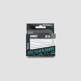 Runnies Ronde Schoenveters - Wit