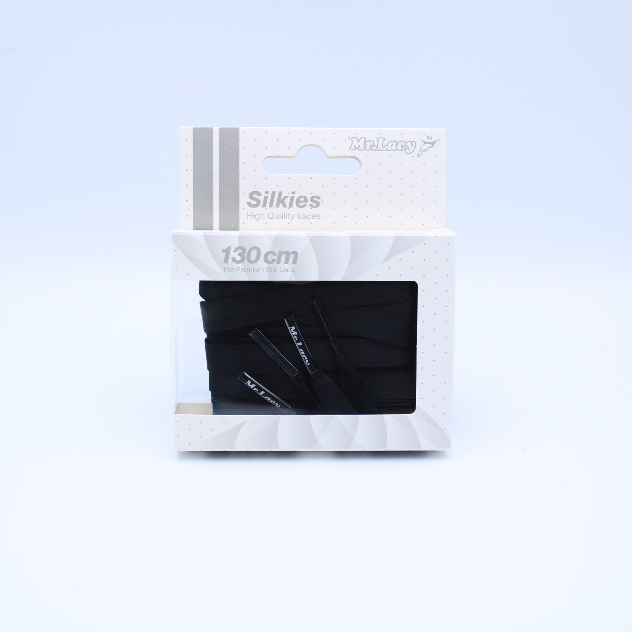 Silkies Shoelaces · Black · Mr.Lacy