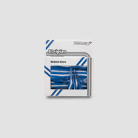 Stripies Cordones - Azul real/Blanco