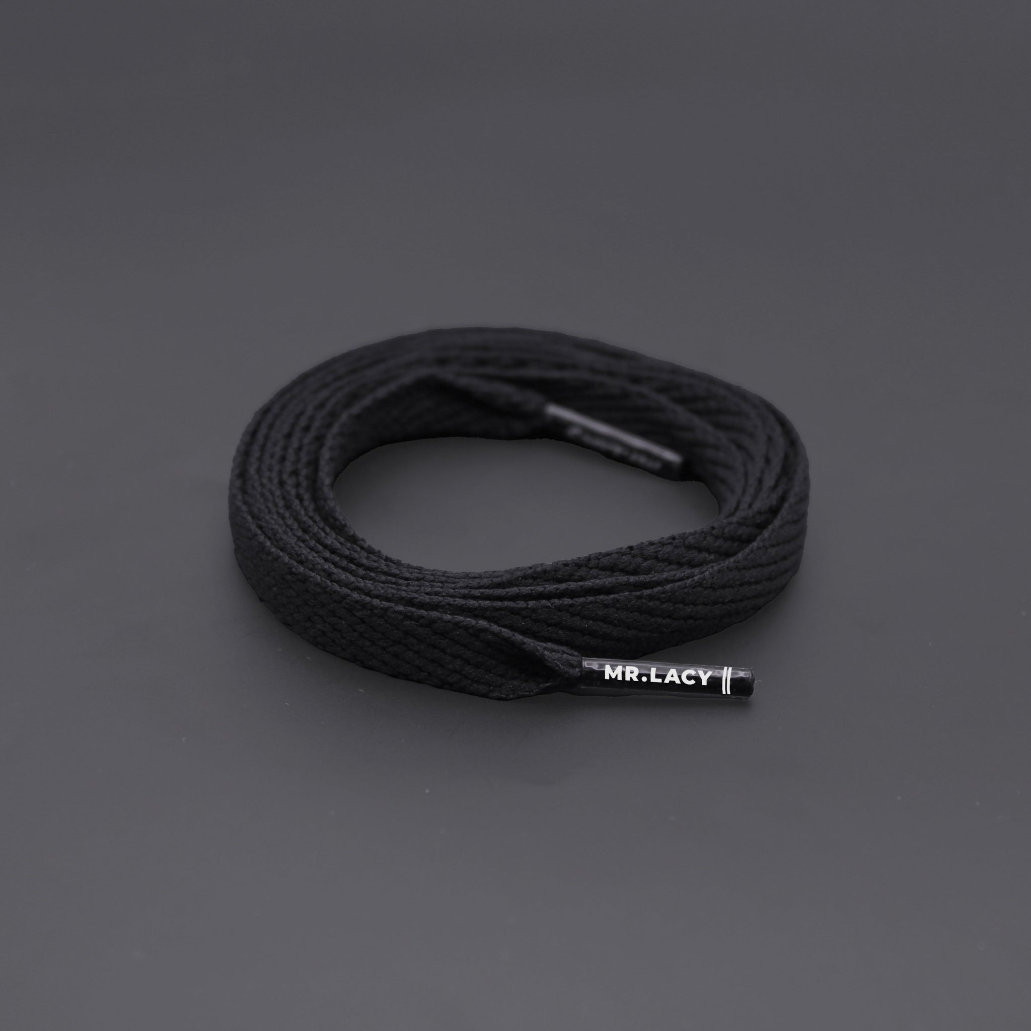 Flatties Shoelaces · Black · Mr.Lacy