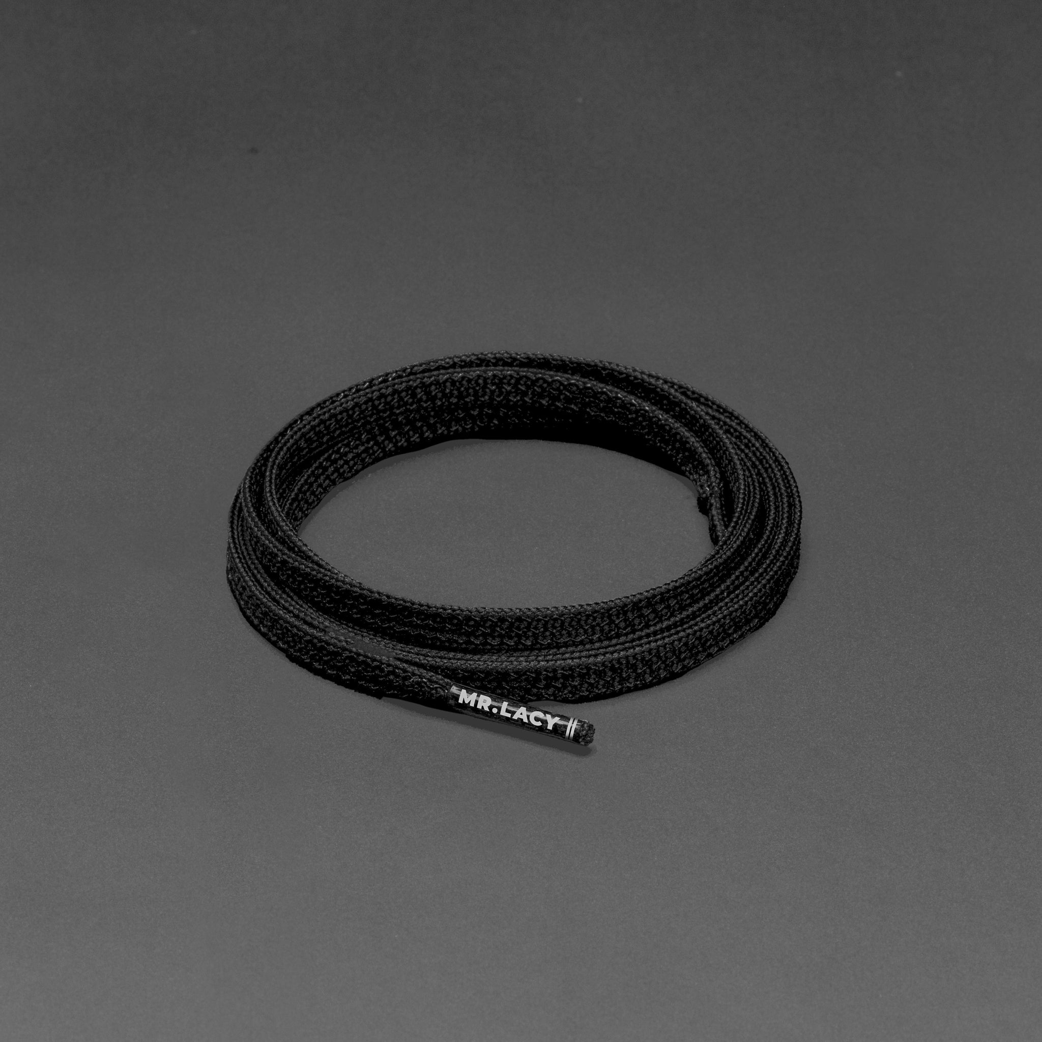 Goalies Football Boot Laces · Black · Mr.Lacy