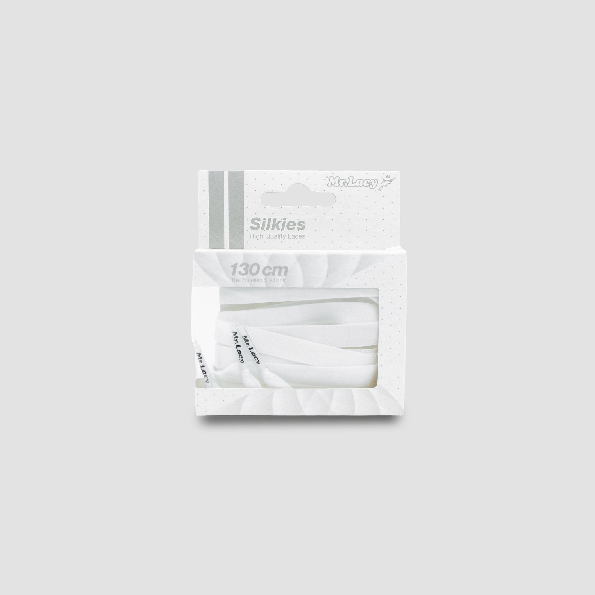 Silkies Shoelaces · White