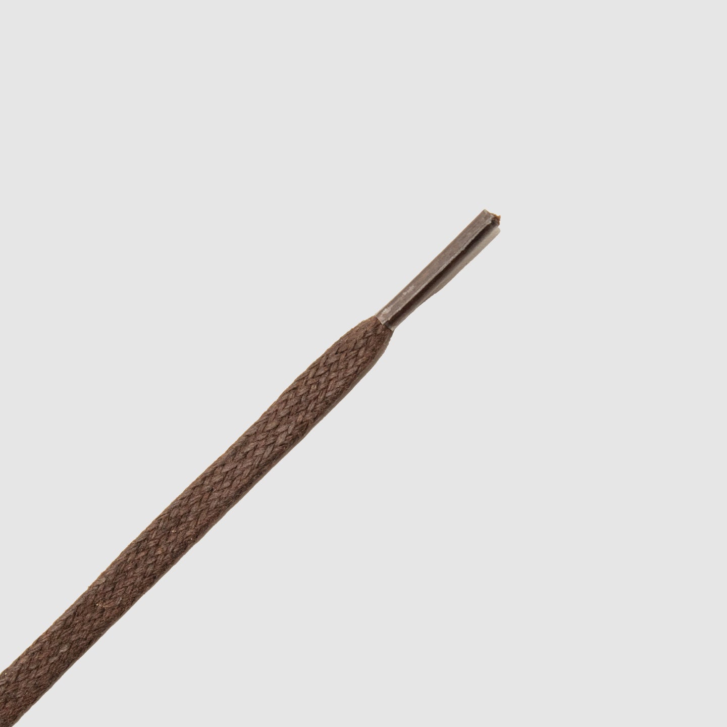 Waxies Flache Schnürsenkel - Dunkelbraun